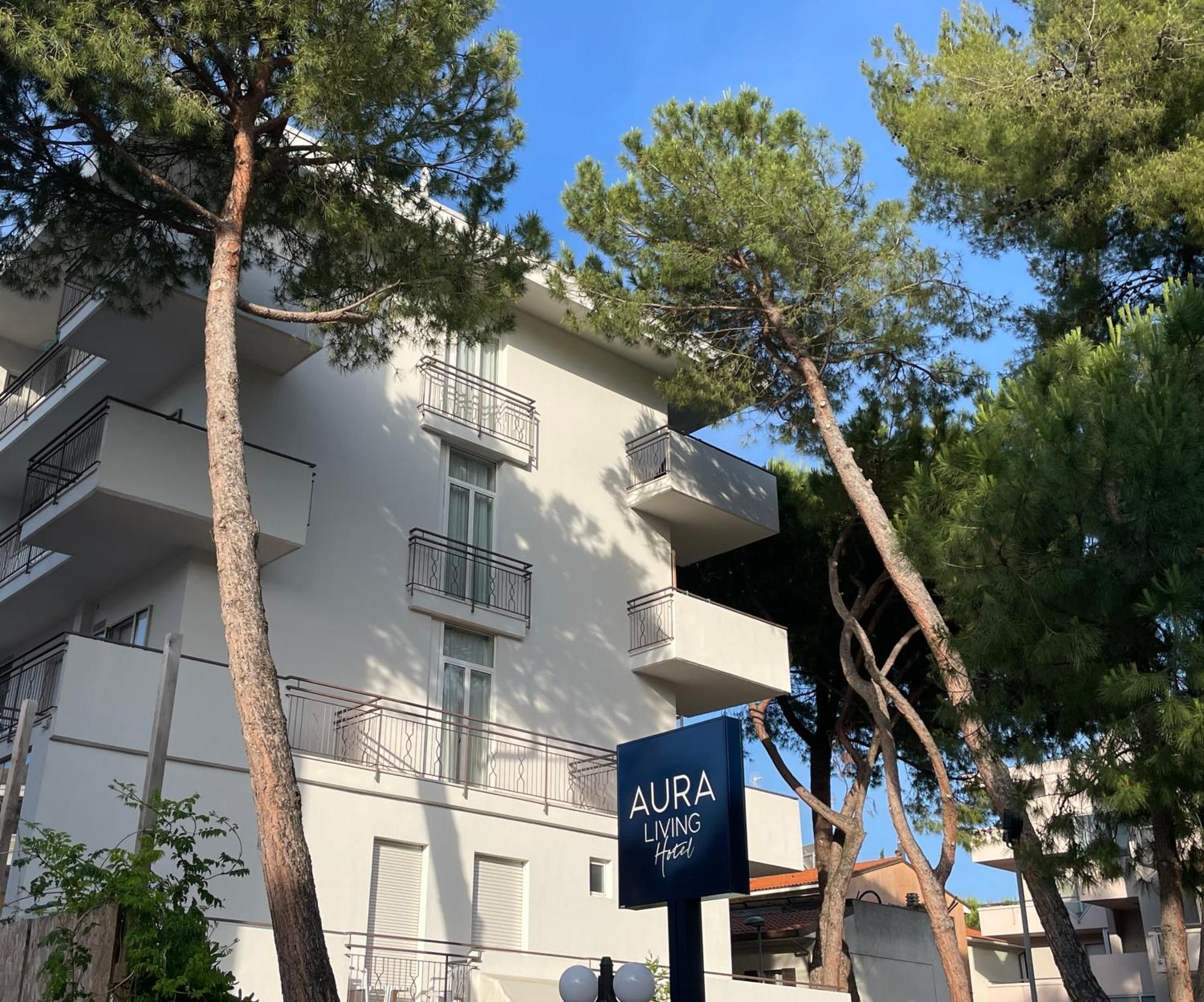 Aura Living Hotel Rimini Esterno foto